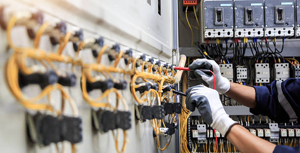 Professional Electrician technician working in Madisonville, TX